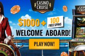 Nieuw bij TCB: Casino Cruise: 100 spins en win een cruise vakantie