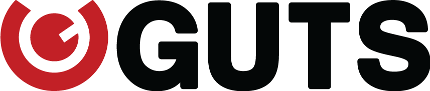 guts logo white