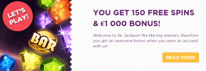 Sir Jackpot Bonus